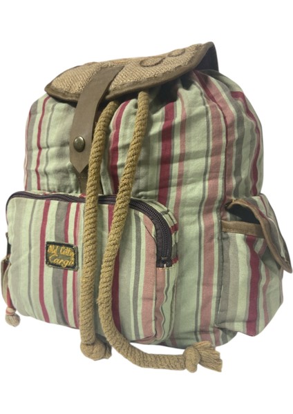 Kaliteli Tek Gözlü Vintage Salaş Disayn Unisex Sırt Günlük Okul Gezi Kamp Trekking Çantası 29CMX36CM modelleri