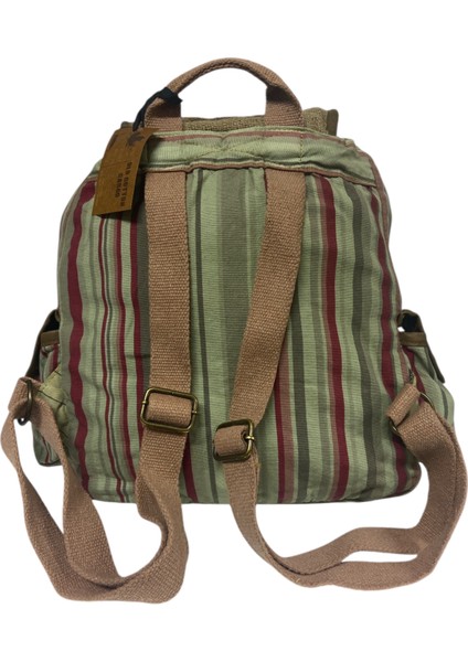 Kaliteli Tek Gözlü Vintage Salaş Disayn Unisex Sırt Günlük Okul Gezi Kamp Trekking Çantası 29CMX36CM indirimleri