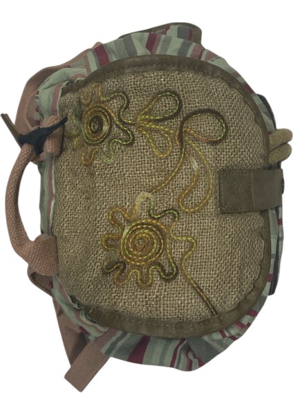 Kaliteli Tek Gözlü Vintage Salaş Disayn Unisex Sırt Günlük Okul Gezi Kamp Trekking Çantası 29CMX36CM