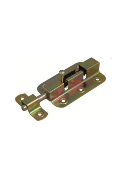 Açma Kapama Yaylı Sürgülü Dolap Kapı Pencere Arkası Metal Mavzer Kilit - Emniyet Kilidi 45X70 mm