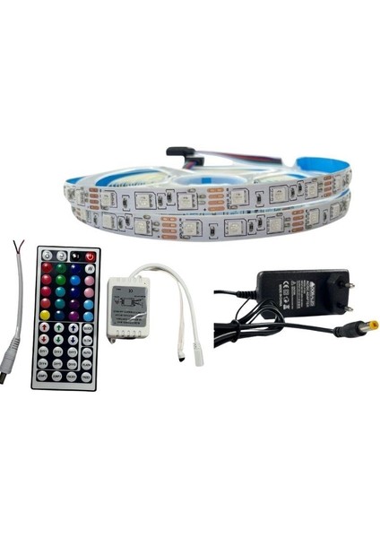 Ir Kumandalı Rgb Şerit LED Set 5050 Ledli 3çipli 5metre IP20 indirimleri