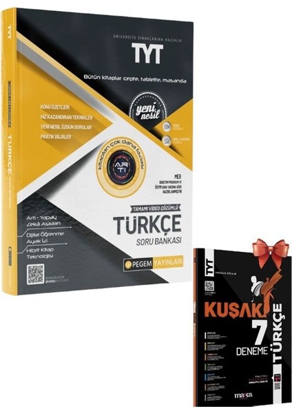 Tyt Türkçe Soru Bankası ve Tyt Kuşak Türkçe Deneme