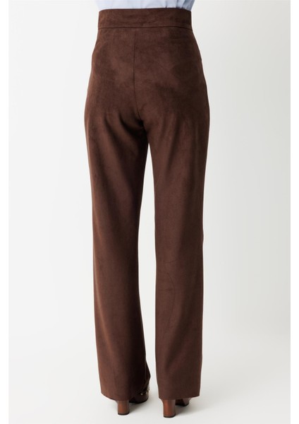 Süet Pantolon Kahve fırsatları