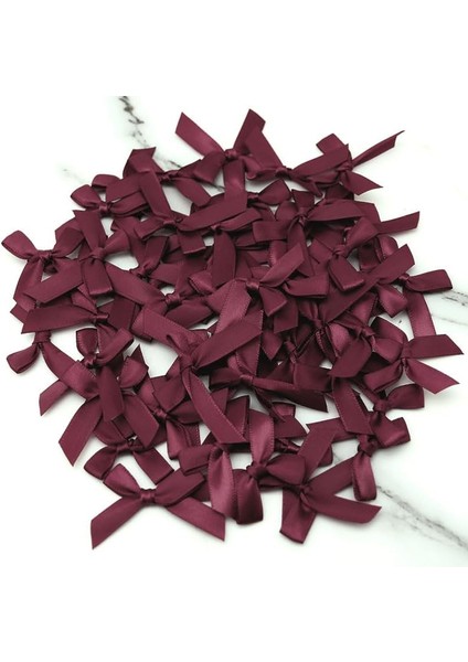 Hazır Fiyonk Sade Minik Saten Kurdele 1 cm