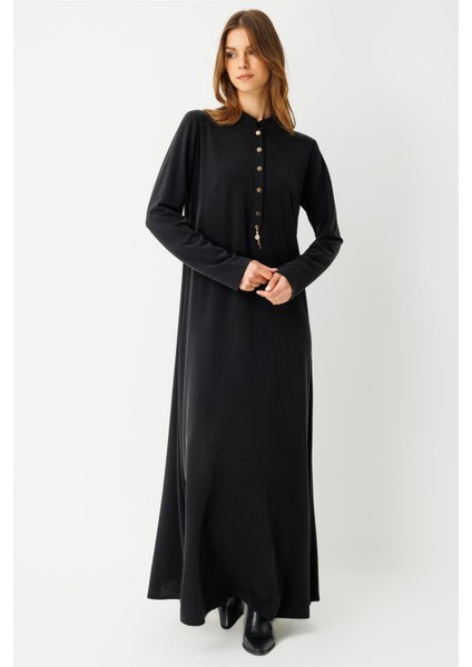 Oysh Kumaş Elbise Siyah modelleri