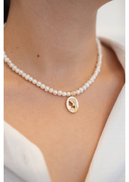 Inci Küpeli Kadın Kolye
