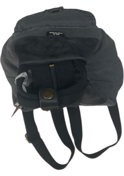 Kaliteli Küçük Boy Tek Gözlü Vintage Salaş Disayn Sırt Günlük Gezi Trekking Çantası S Boy 19CMX32CM