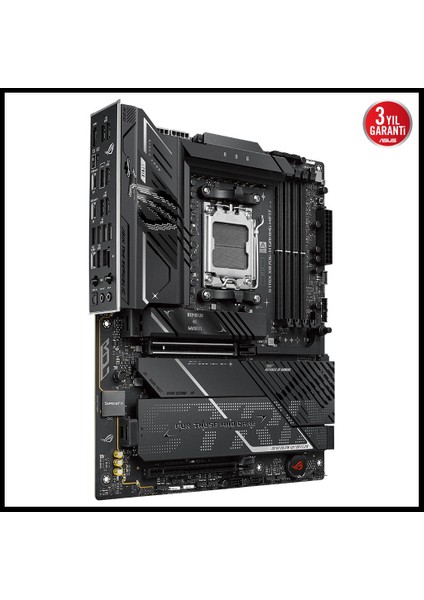 Rog Strıx X870E-H Gamıng Wıfı7, 4xddr5, 4xm.2, Dp, Hdmı, Type-C, Pcıe 5.0, Wi-Fi 7, Bluetooth V5.4, Am5 Soket Gamıng Anakart modelleri