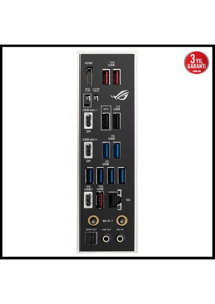 Rog Strıx X870E-H Gamıng Wıfı7, 4xddr5, 4xm.2, Dp, Hdmı, Type-C, Pcıe 5.0, Wi-Fi 7, Bluetooth V5.4, Am5 Soket Gamıng Anakart indirimleri