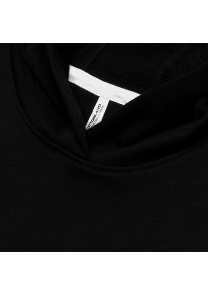 Kadın Eleni Rahat Kesim Yırtmaçlı Kapüşonlu Sweatshirt fırsatları