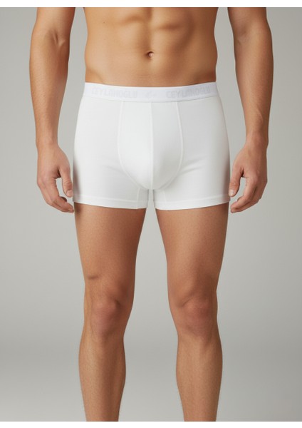 Boxer Pamuklu Cotton 3'lü Ekonomik Paket Slim Fit Extra Esnek Model modelleri