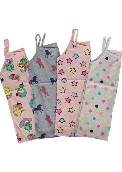 Intimo Kız Çocuk Atlet Ip Askılı Pamuk- 6 Adet