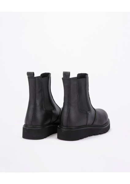 Leila Kadın Siyah Baskılı Deri Bot modelleri