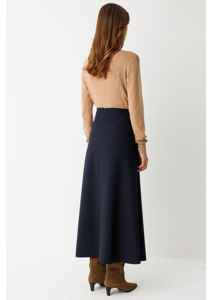 Toka Detaylı Anvelop Kapamalı Etek Laci indirimleri