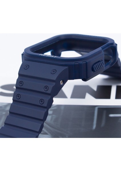 Apple Watch Ultra 3 49MM G-Force Darbe Emici Airbag Tasarımlı Silikon Kasa Kordon fırsatları