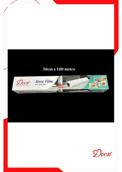 Belirtilmemiş Gıda Streç Film Streç Film Kutulu 30CM x 100METRE Yiyecek Tazelik Koruma Streç Film Rulosu 1 Adet fiyatları