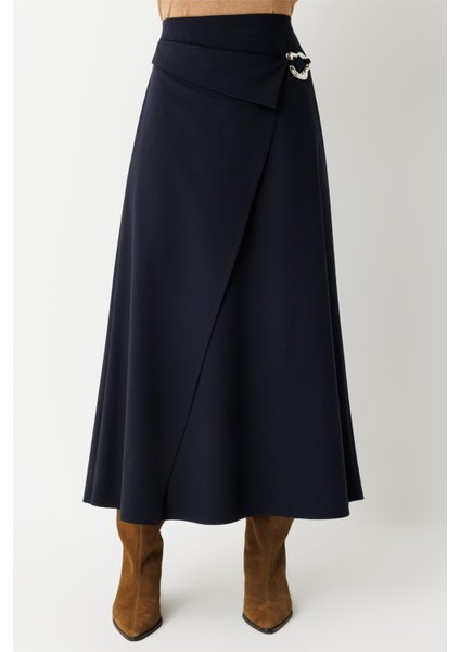 Toka Detaylı Anvelop Kapamalı Etek Laci fiyatları