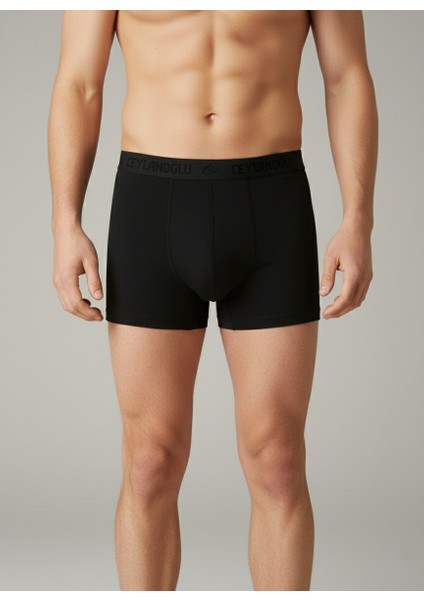 Boxer Pamuklu Cotton 3'lü Ekonomik Paket Slim Fit Extra Esnek Model modelleri