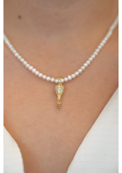 Gerçek Tatlı Su Incili Uçan Balon Kolye fiyatları