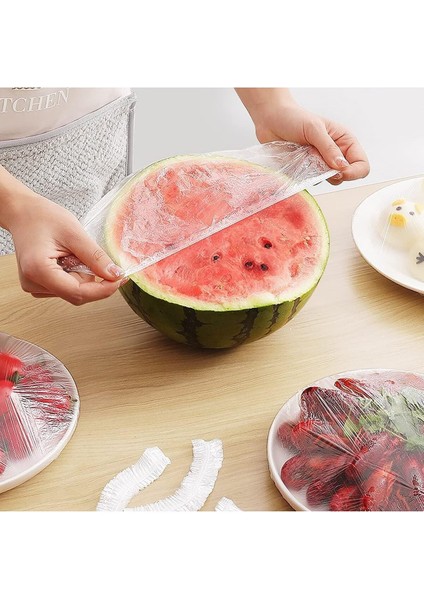 100 Adet Pratik Tazeliği Koruyan Tencere ve Tabak Bonesi Çok Amaçlı Kapak Gıda Bonesi fırsatları