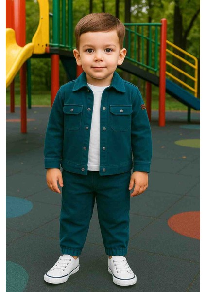 3lü Çocuk Takım 3iplik Pamuklu Kışlık Kumaş