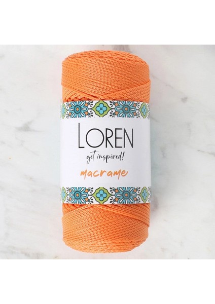 Loren Macrame Turuncu El Örgü Ipi - Rm 0125 - 34335