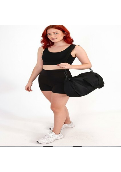 Unisex Önü Cepli Uzun Askılı Kadın ve Erkek Kullanabilir Seyahat Fitness ve Spor Çantası fiyatları