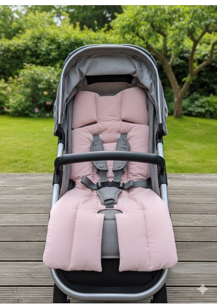 %100 Pamuklu Bebek Arabası Minderi – Bebeğiniz Için Rahat, Yumuşak ve Şık Dokunuş