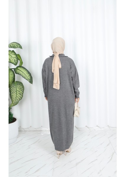 Fitilli Fermuarlı Triko Elbise indirimleri