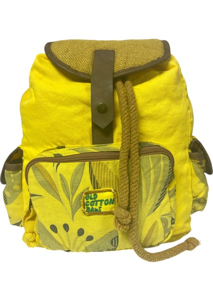 Kaliteli Tek Gözlü Vintage Salaş Disayn Unisex Sırt Günlük Okul Gezi Kamp Trekking Çantası 29CMX36CM fiyatları