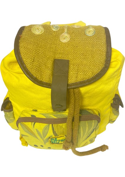 Kaliteli Tek Gözlü Vintage Salaş Disayn Unisex Sırt Günlük Okul Gezi Kamp Trekking Çantası 29CMX36CM modelleri