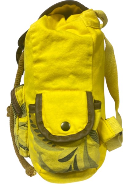 Kaliteli Tek Gözlü Vintage Salaş Disayn Unisex Sırt Günlük Okul Gezi Kamp Trekking Çantası 29CMX36CM indirimleri