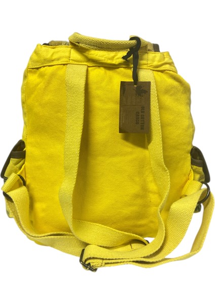 Kaliteli Tek Gözlü Vintage Salaş Disayn Unisex Sırt Günlük Okul Gezi Kamp Trekking Çantası 29CMX36CM
