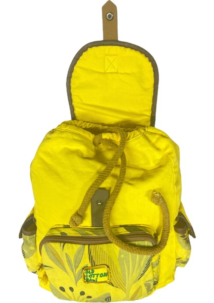 Kaliteli Tek Gözlü Vintage Salaş Disayn Unisex Sırt Günlük Okul Gezi Kamp Trekking Çantası 29CMX36CM