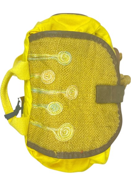 Kaliteli Tek Gözlü Vintage Salaş Disayn Unisex Sırt Günlük Okul Gezi Kamp Trekking Çantası 29CMX36CM