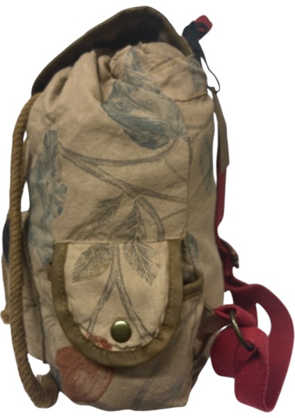 Kaliteli Tek Gözlü Vintage Salaş Disayn Unisex Sırt Günlük Okul Gezi Kamp Trekking Çantası 29CMX36CM indirimleri