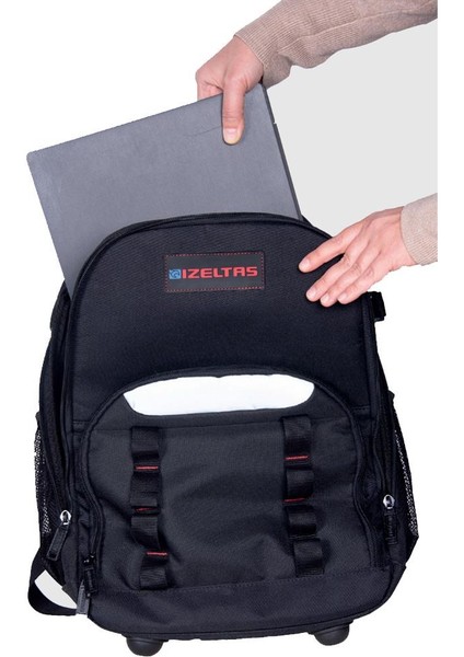 Bez Sırt Tipi Takım Çantası – Reflektörlü Cepler, Laptop Bölmeli, Su Geçirmez, 600x600 Imperteks Kumaş