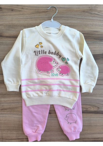 Laura Baby Kirpi Kabartmalı Kız Bebek/çocuk Sevimli Alt Üst Takım modelleri