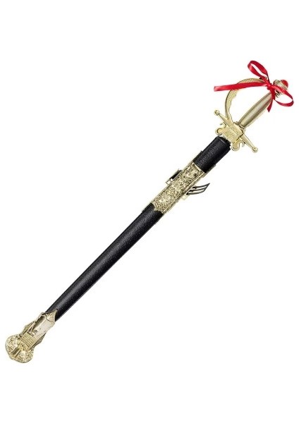 Altın Renk Kabzalı Zararsız Oyuncak Şövalye Kılıcı – 68 cm (Plastik) fiyatları