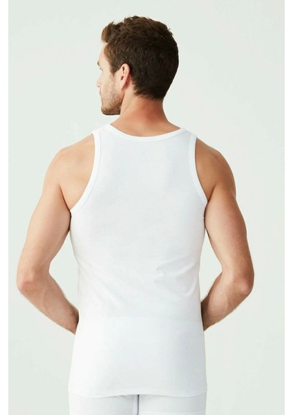 Erkek Beyaz 2 Li Atlet modelleri