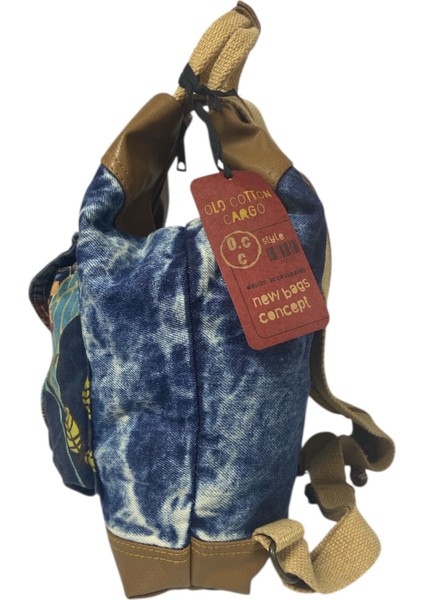 Kaliteli Küçük Boy Tek Gözlü Vintage Salaş Disayn Sırt Günlük Gezi Trekking Çantası S Boy 19CMX32CM fırsatları