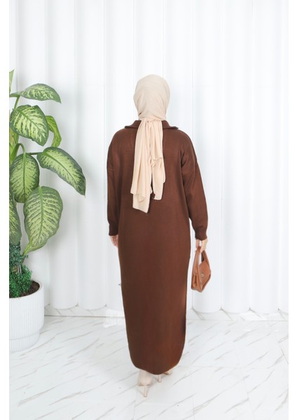 Fitilli Fermuarlı Triko Elbise indirimleri