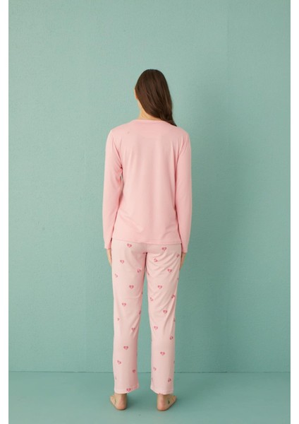 Barbie Uzunkol Pijama Takımı modelleri