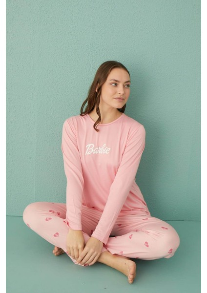 Barbie Uzunkol Pijama Takımı fırsatları