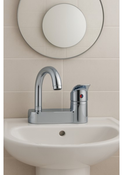 Dalyan Mix Ters Aplike Mutfak Eviye Bataryası Aç Kapa DL-311