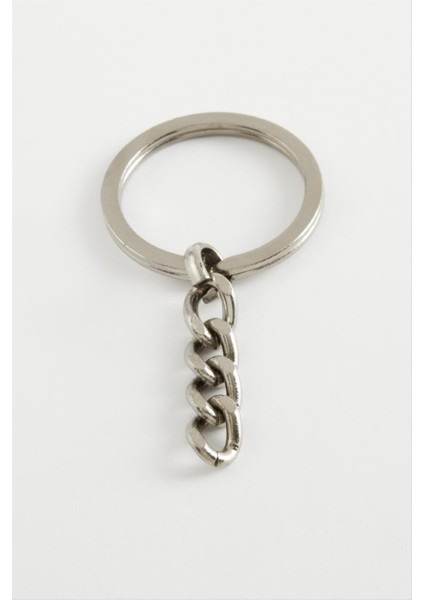 Techmrt Kalın Metal Anahtarlık Aparatı-Gümüş Rengi fiyatları