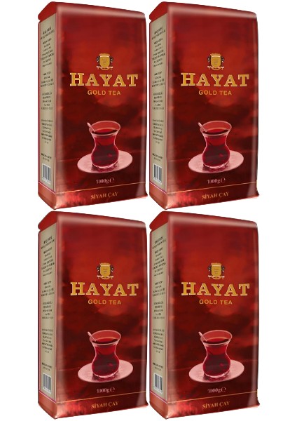 Hayat Gold Tea 1000 gr x 4 Adet fiyatları