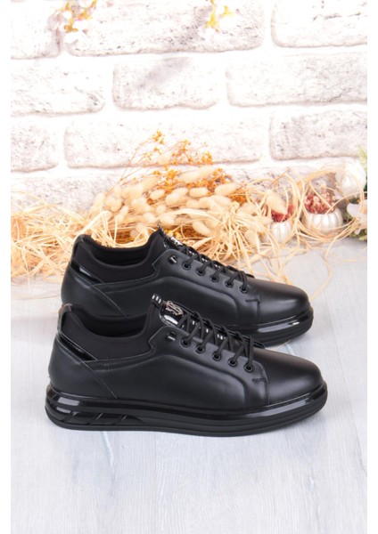 42469 Rahat Hakiki Deri Lastik Bağcıklı Sneaker Erkek Ayakkabı fiyatları