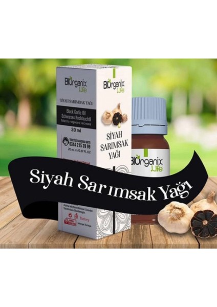 Siyah Sarımsak Yağı