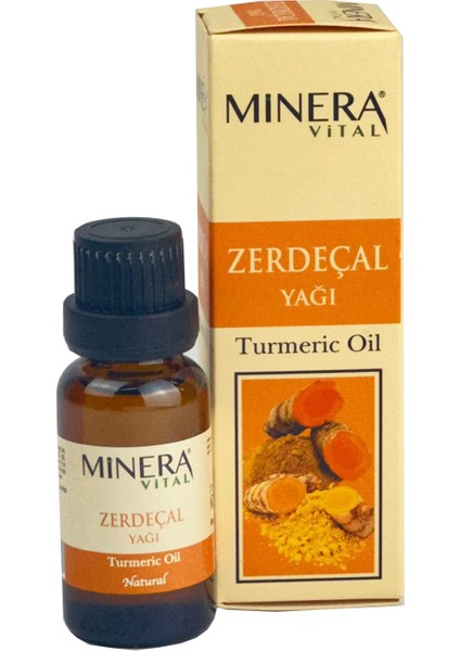 Minera Zerdeçal Yağı 20 ml